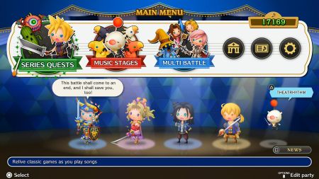 Аренда и прокат THEATRHYTHM FINAL BAR LINE для PlayStation 5