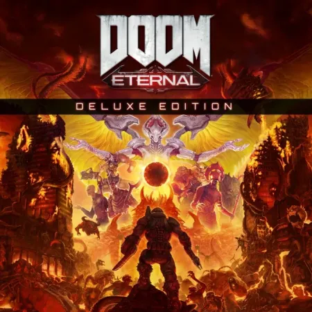 Аренда и прокат Doom Eternal Deluxe Edition для PS4 для PS5 Хит