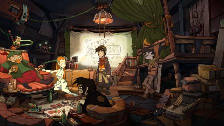 Аренда и прокат Chaos on Deponia для PS4 для PS5 Хит 694
