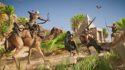 Аренда и прокат Assassin's Creed Origins (Истоки) Deluxe Edition для PS4 или PS5