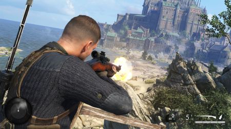Аренда и прокат Sniper Elite 5 Deluxe Edition для PS4 для PS5 Хит
